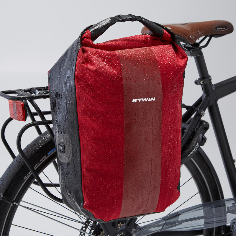decathlon pannier bag