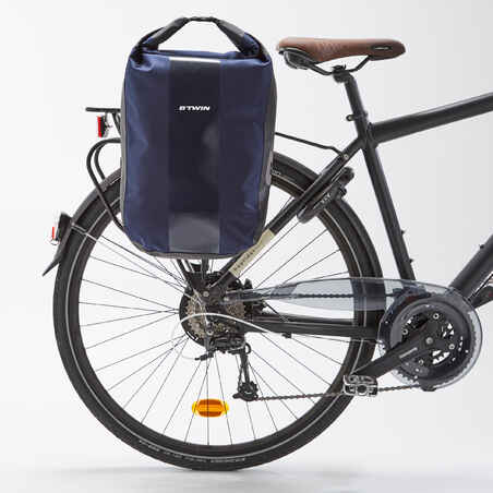 Fahrradtasche Gepäcktasche 500 20 Liter wasserdicht blau