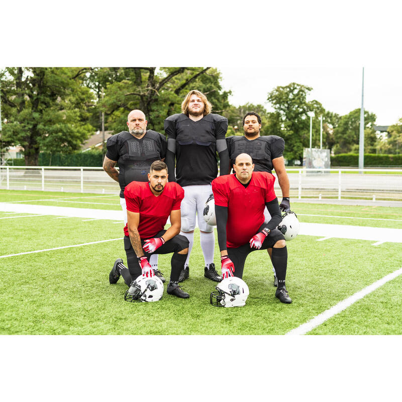 Futballmez AF 500 amerikai futballhoz, piros 