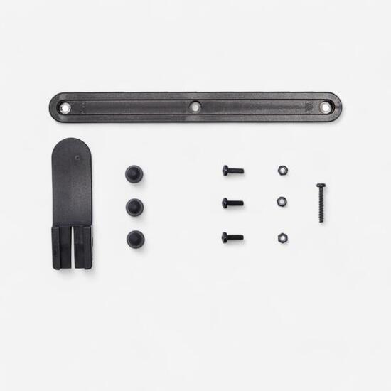 Set untere Schiene + Haken Satteltasche