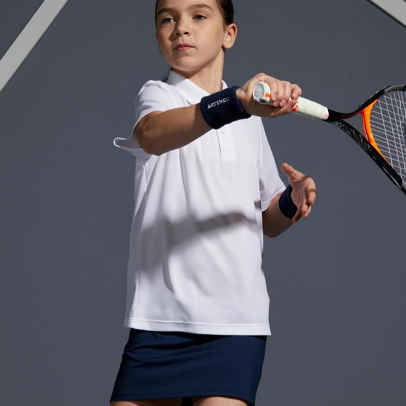 Polo de tenis Niños Artengo blanco