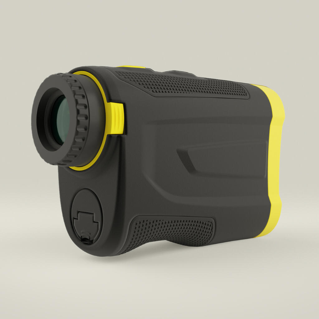 LASERSKI MERAČ DOMETA ZA GOLF - INESIS 900 ŽUTO/CRNI