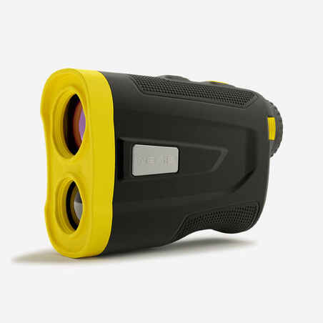 Telémetro laser de golf - Inesis 900 amarillo/negro