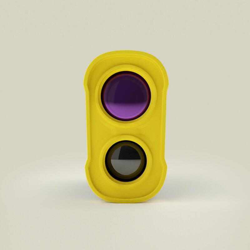 Telemetro laser golf 900 giallo-nero