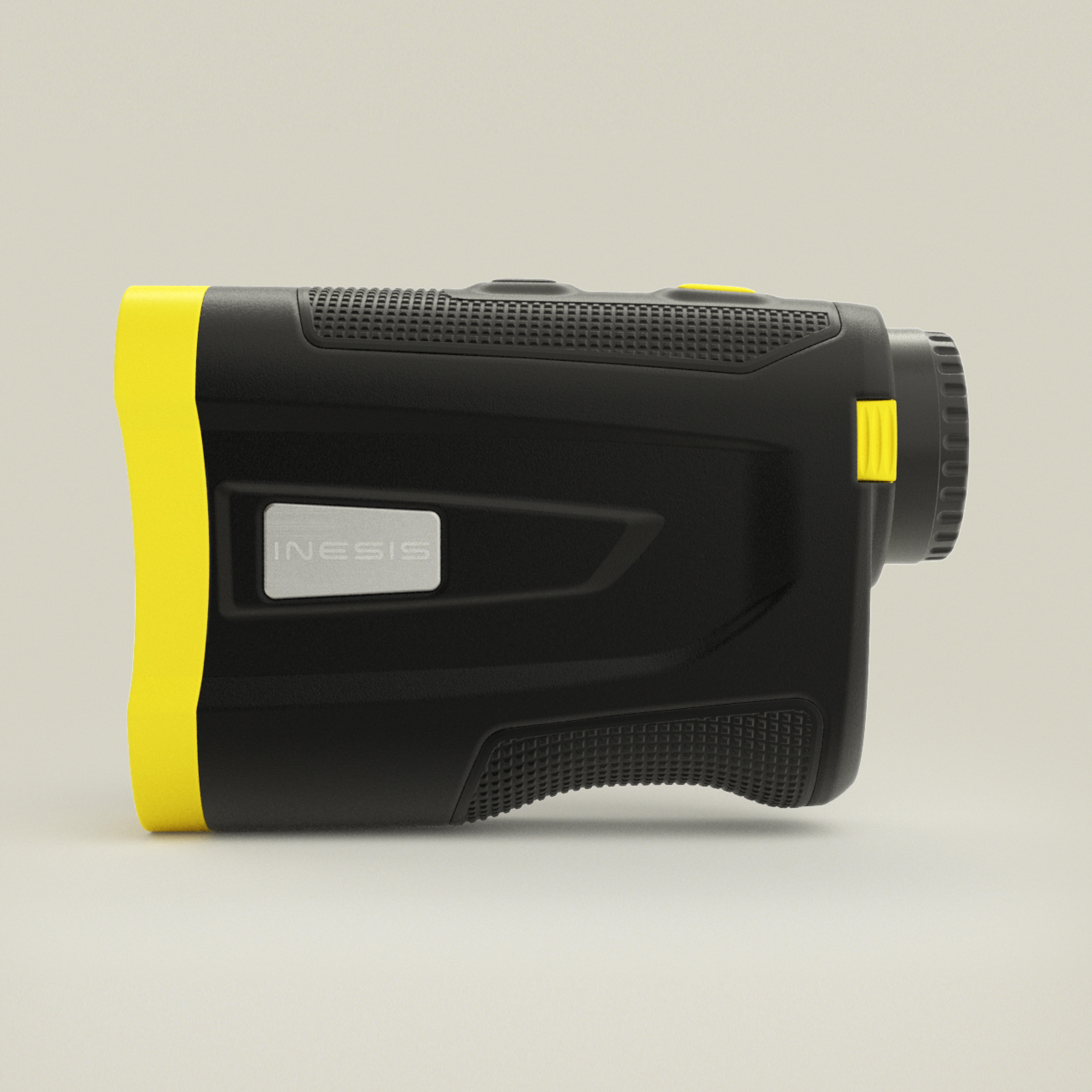 Laser Golf Rangefinder Inesis 900 Black/Yellow Fluo yellow‎ Inesis Decathlon