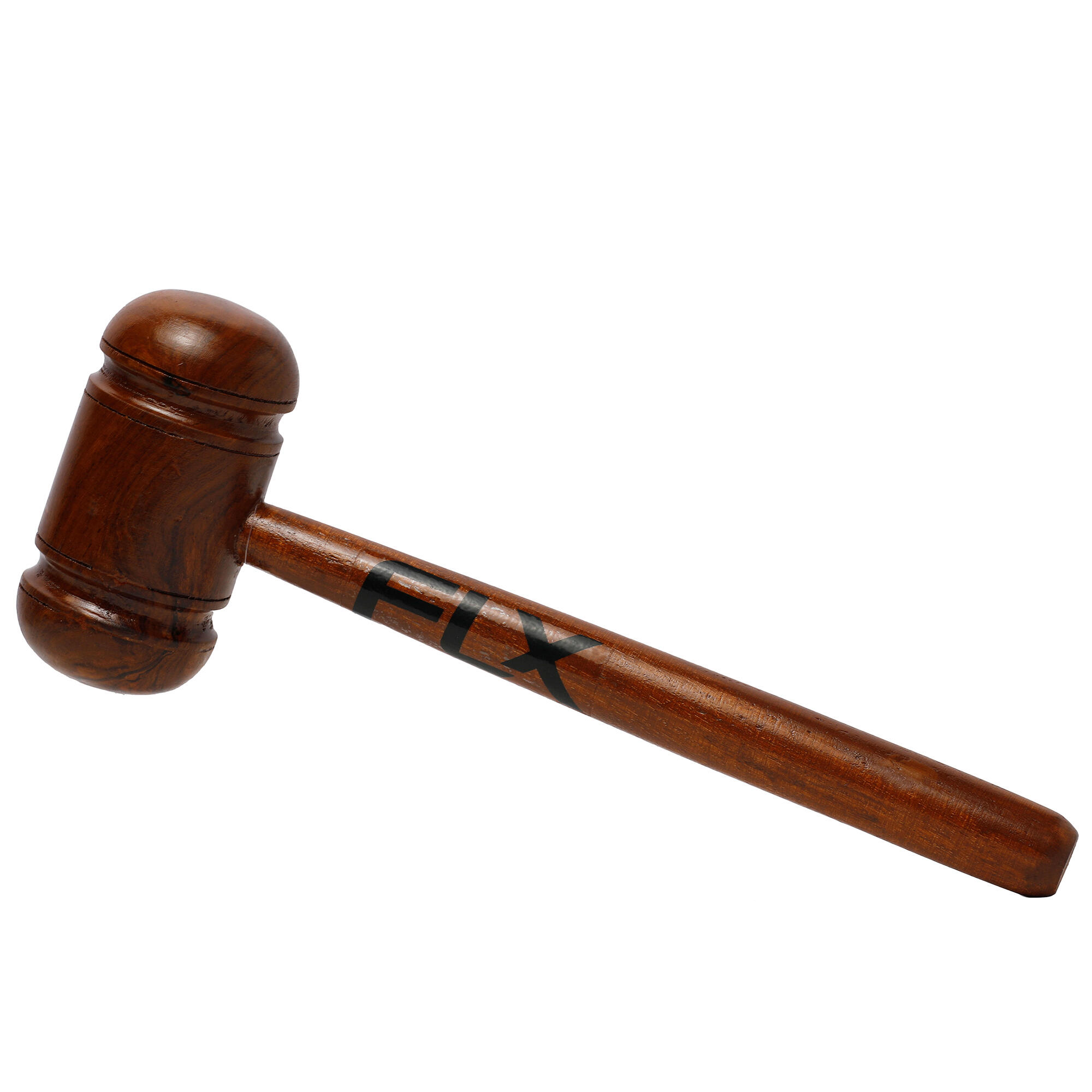 FLX Bat Hammer for Leather Ball Cricket Bats, Wooden Hammer for Bat