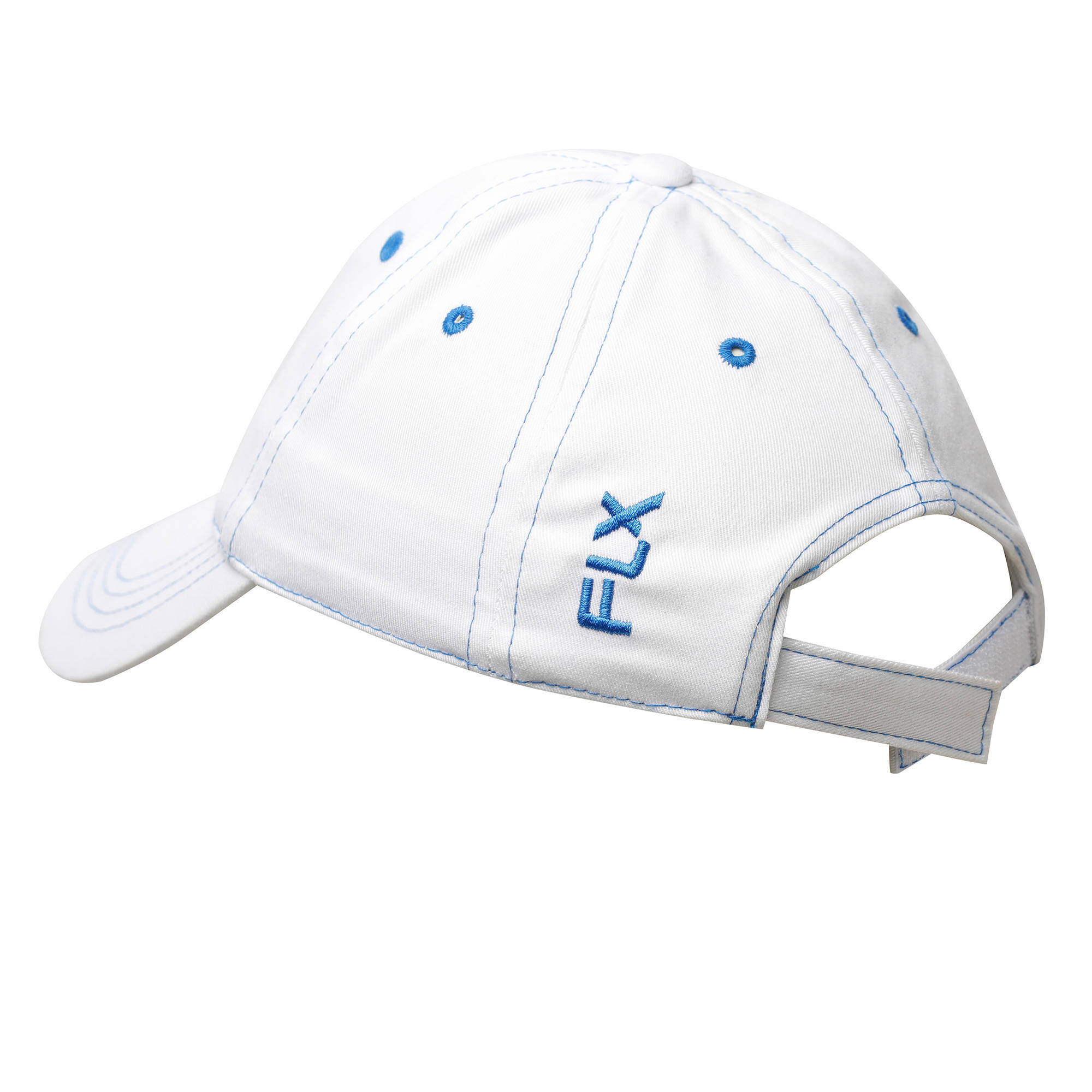 FLX Cricket Sun Protection Cap, White - Kids/Youth/Adult -  4