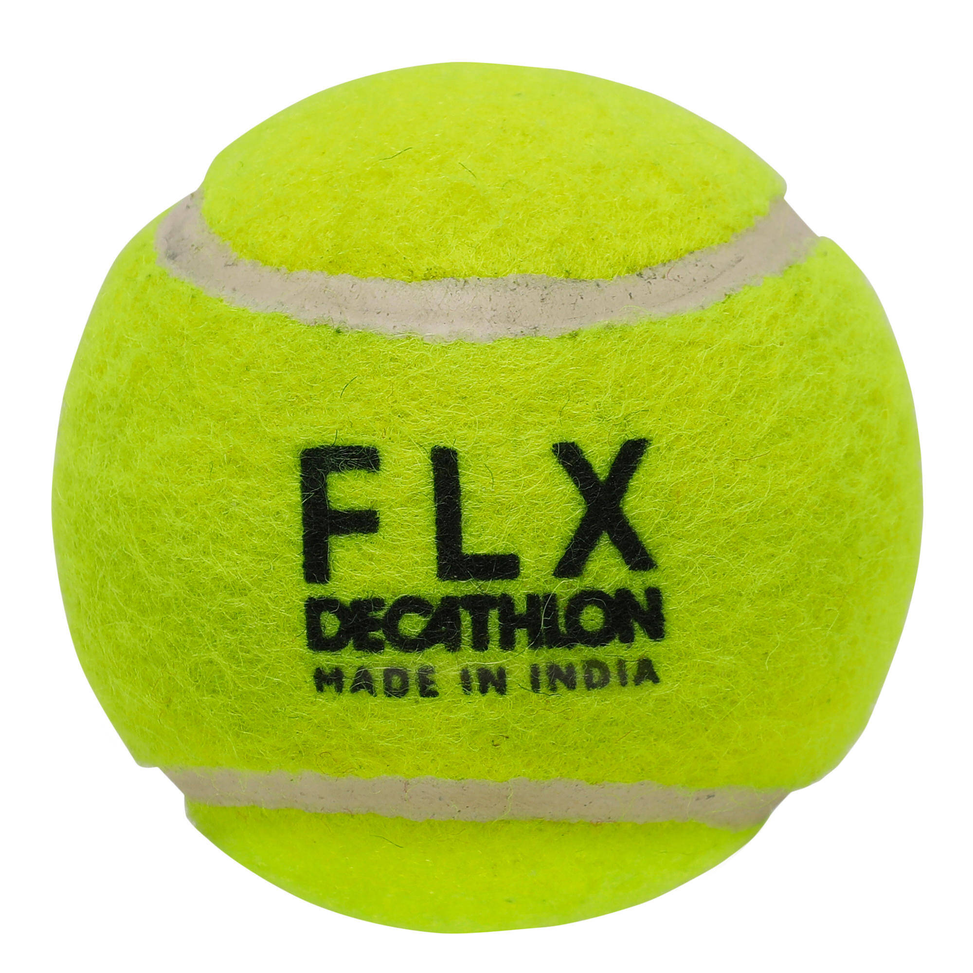 TB MEDIUM CRICKET TENNIS BALL LIME-YELLOW -  1
