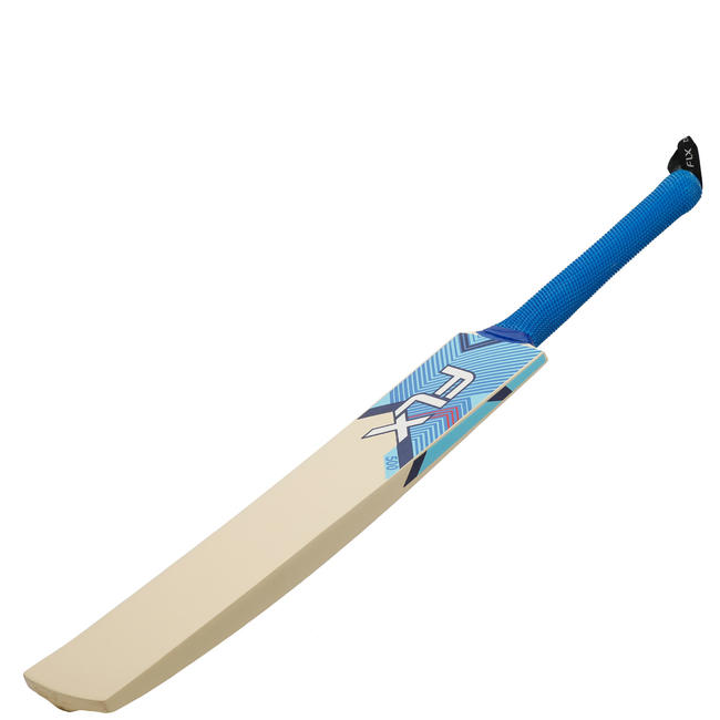 FLX T500 Cricket Bat for Soft Tennis Ball, Blue Youth/Adults