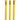 CRICKET PLASTIC STUMP YELLOW
