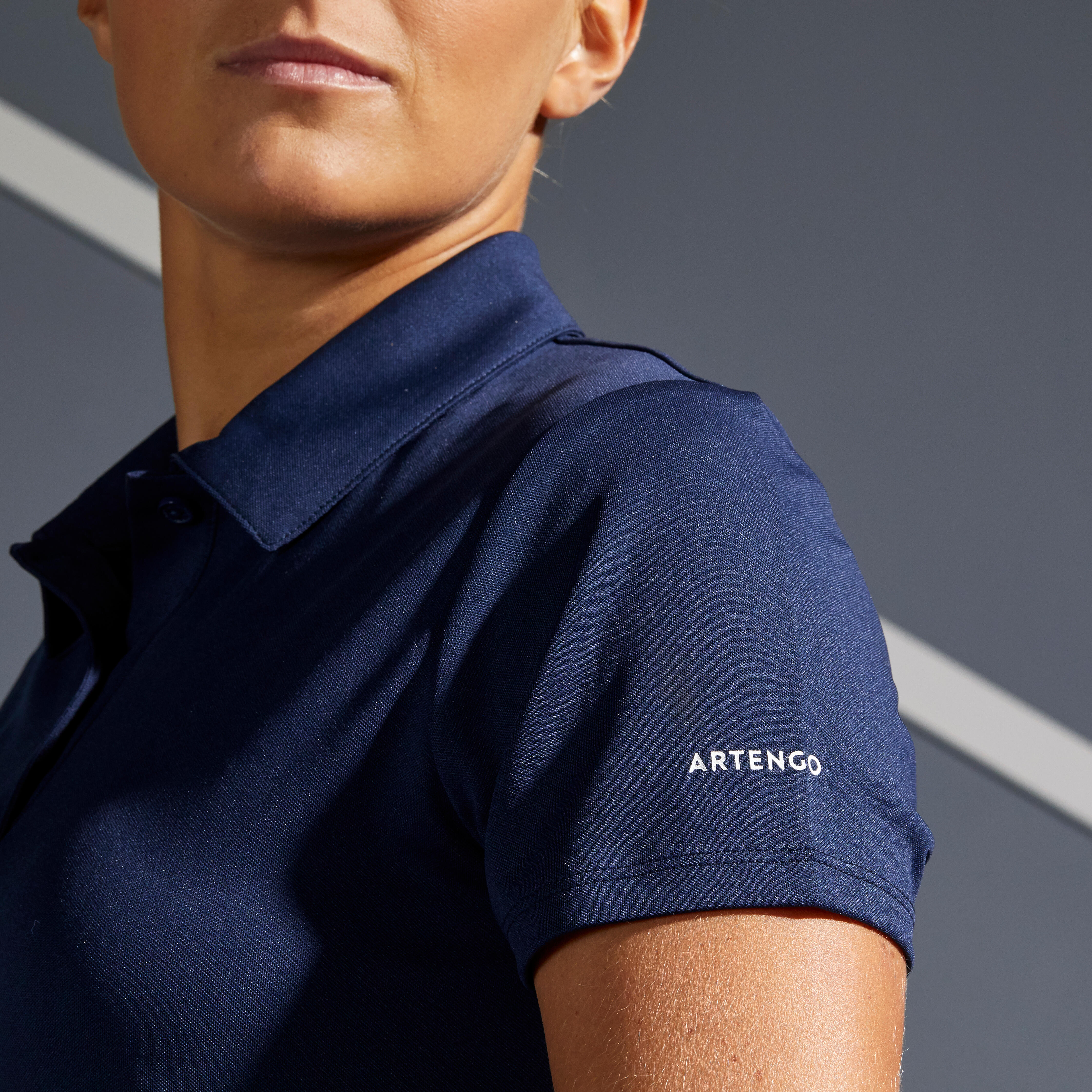 women's collared tennis shirt