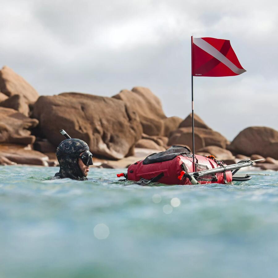 Die Reparatur eines Freediving-Boards
