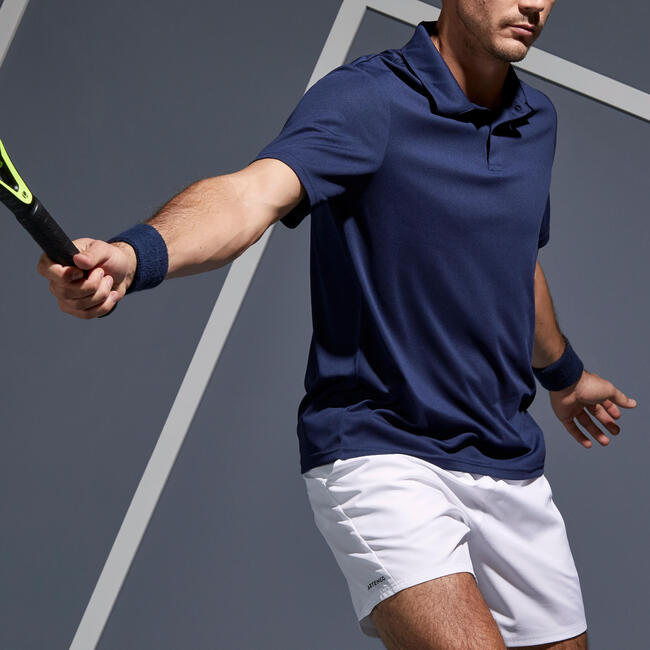 Dry 100 Tennis Polo Shirt Navy