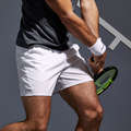 Tunna tenniskläder som andas, herr Racketsport - Shorts 100 DRY herr vit ARTENGO - Padelkläder