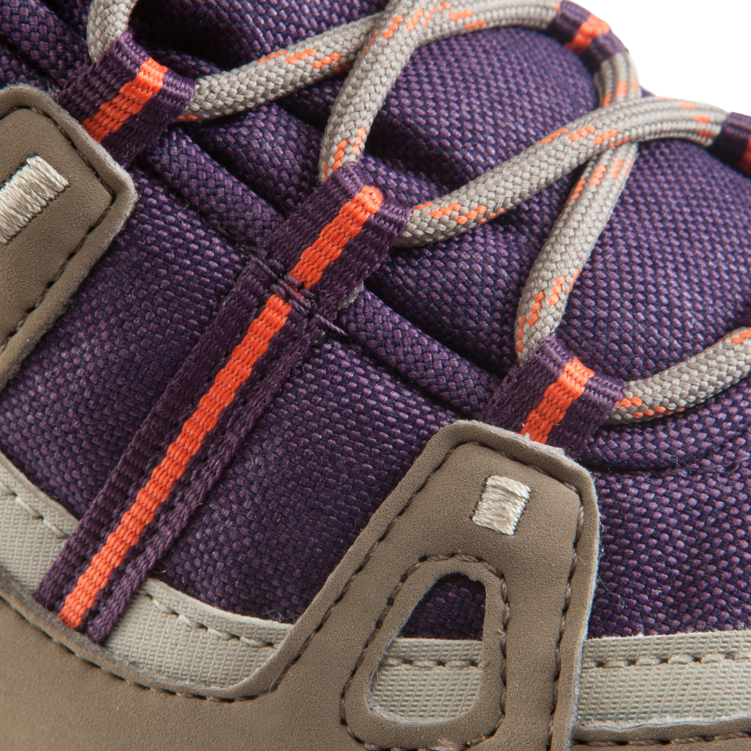 Arpenaz 100 Mid Wtp Women's Hiking Boots Purple. QUECHUA Decathlon