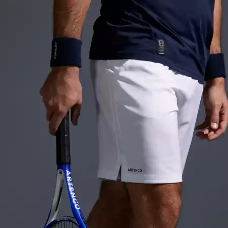 Men's Tennis Shorts TSH 500 Dry - White