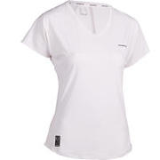 MAJICA ZA TENIS SOFT 500, ŽENSKA, BIJELA