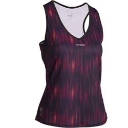 DEBARDEUR DE TENNIS FEMME TK LIGHT 900 VIOLET ORANGE