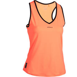 DEBARDEUR DE TENNIS FEMME TK LIGHT 900 ORANGE