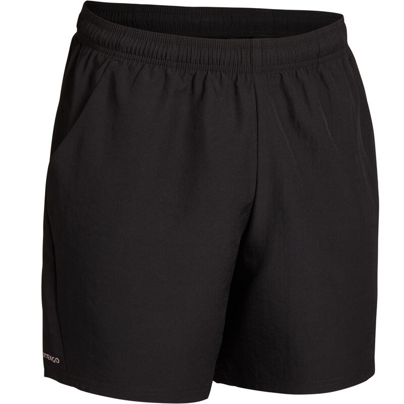 กางเกงเทนนิสขาสั้นรุ่น Dry 100 (สีดำ)