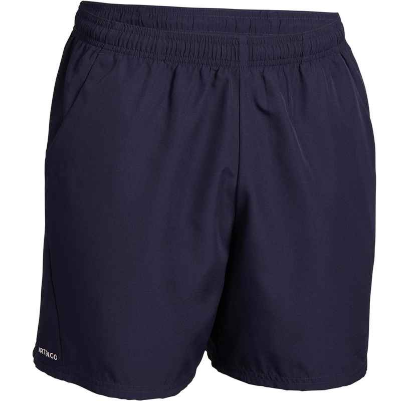 Tennis-Shorts Herren 100 Dry marineblau