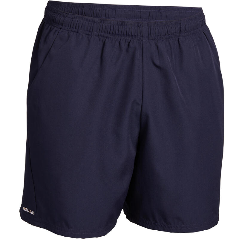 Şort Tenis TSH100 Dry Negru Bărbaţi 