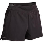 KRATKE HLAČE SOFT ZA TENIS 900 ŽENSKE CRNE