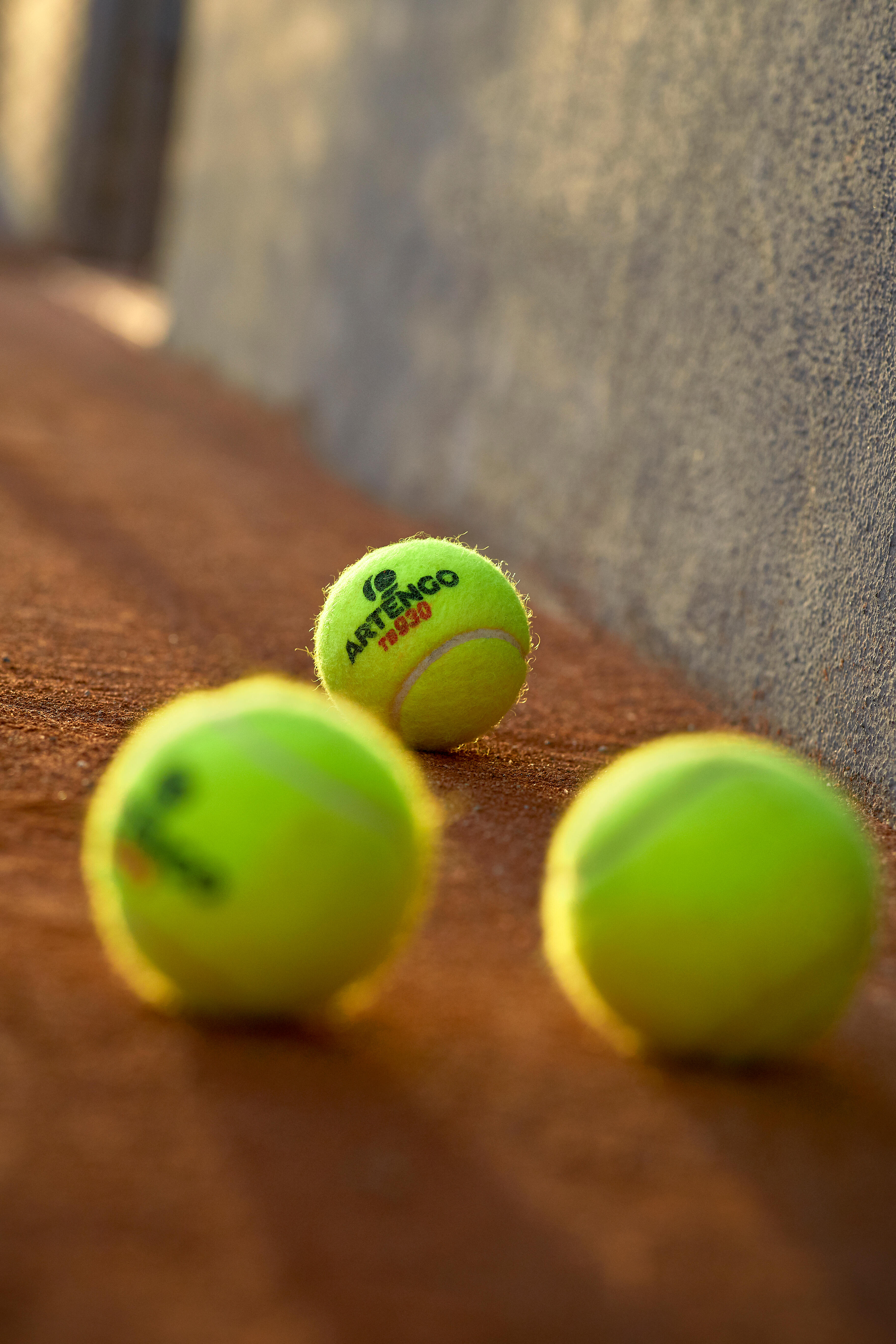 Balles de tennis - Speed TB 930 *4 jaune  - ARTENGO