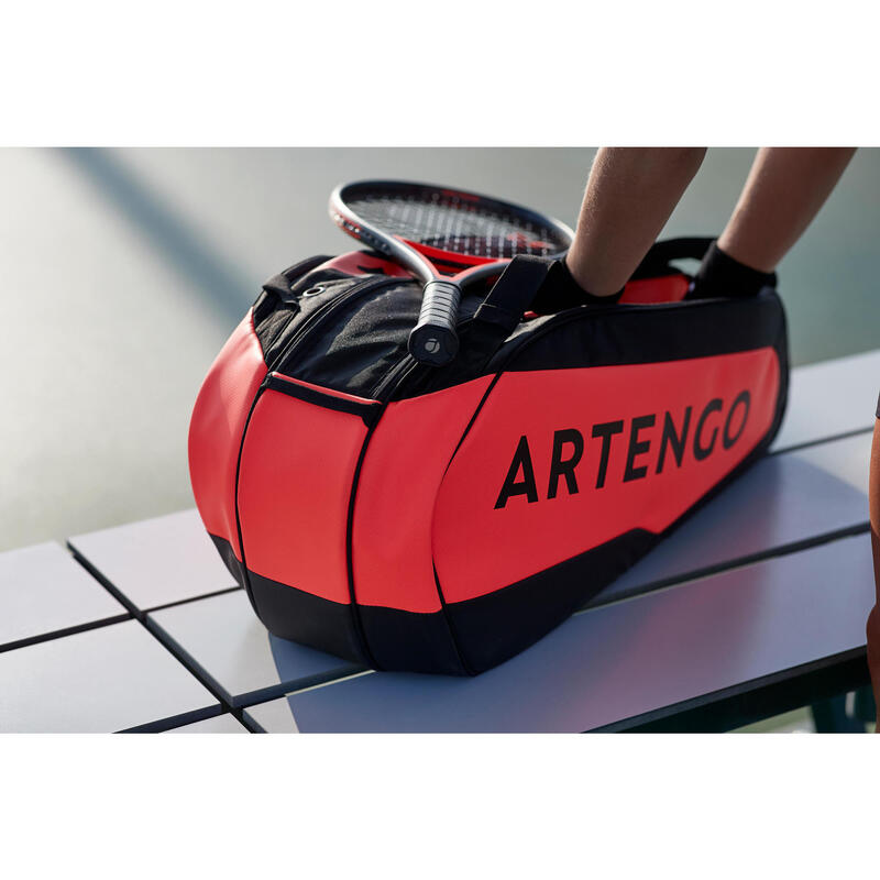 930 L Tennis Bag - Black/Orange