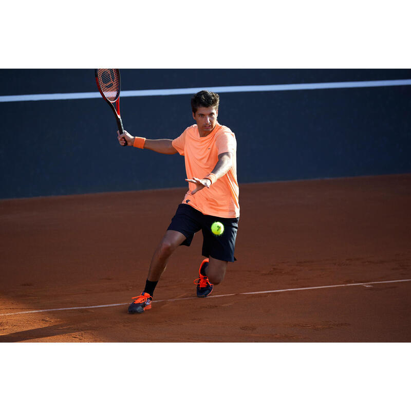 Erkek Tenis Şortu - Siyah - Essential+