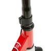 Самокат с ручным тормозом детский черно-красный MID 9 Oxelo