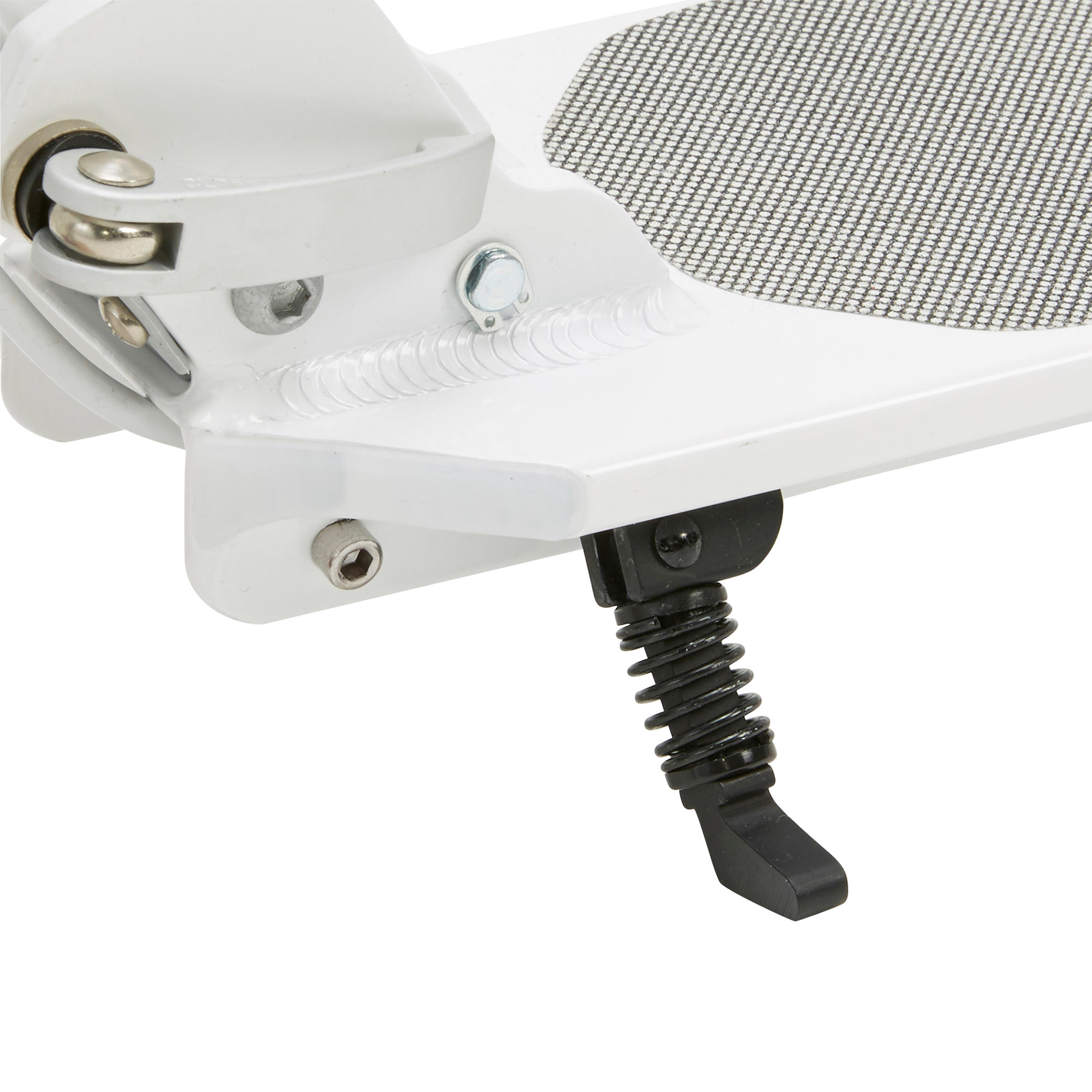 САМОКАТ детский MID 9 с ручным тормозом бело-розовый OXELO