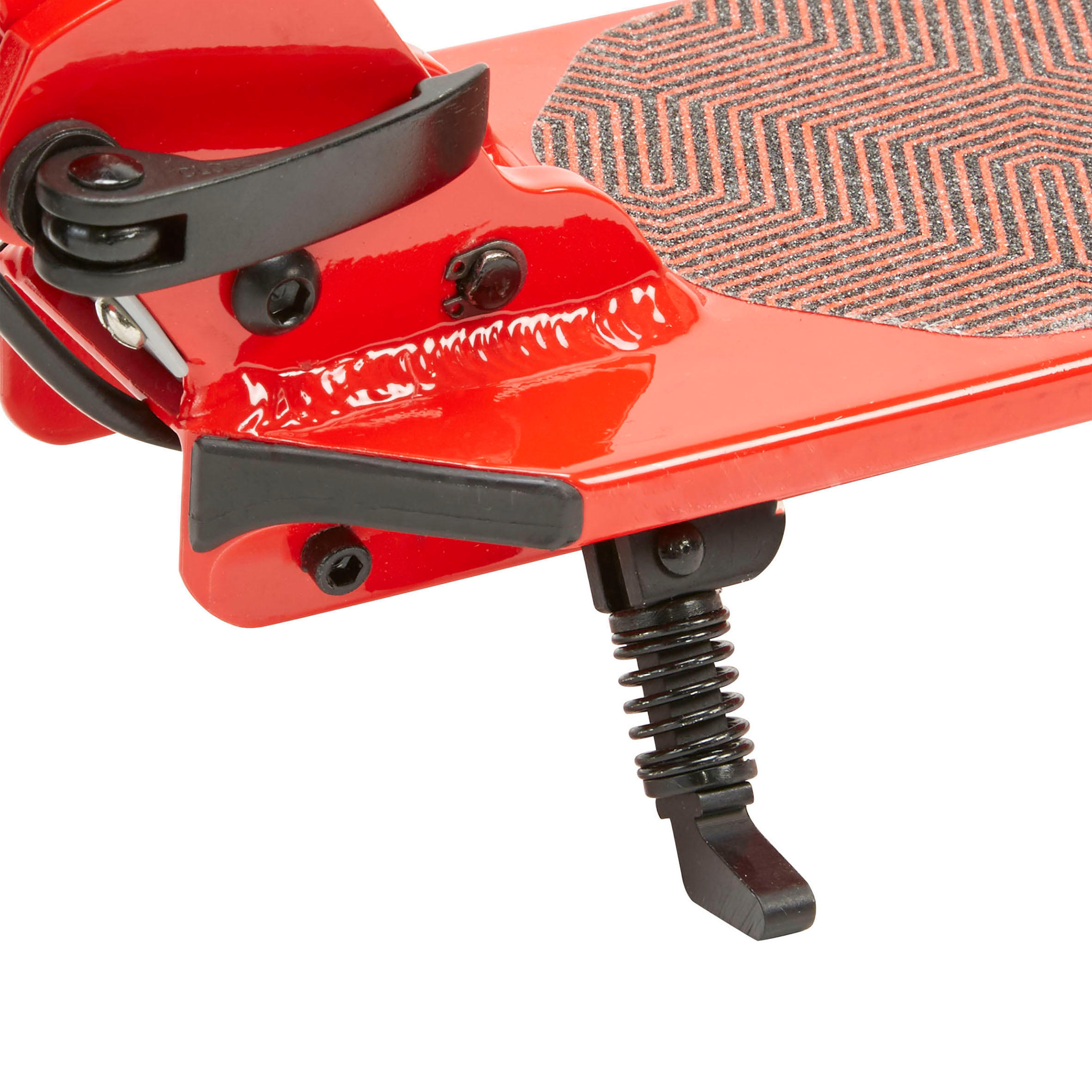 Самокат детский MID 9 с ручным тормозом черно-красный OXELO