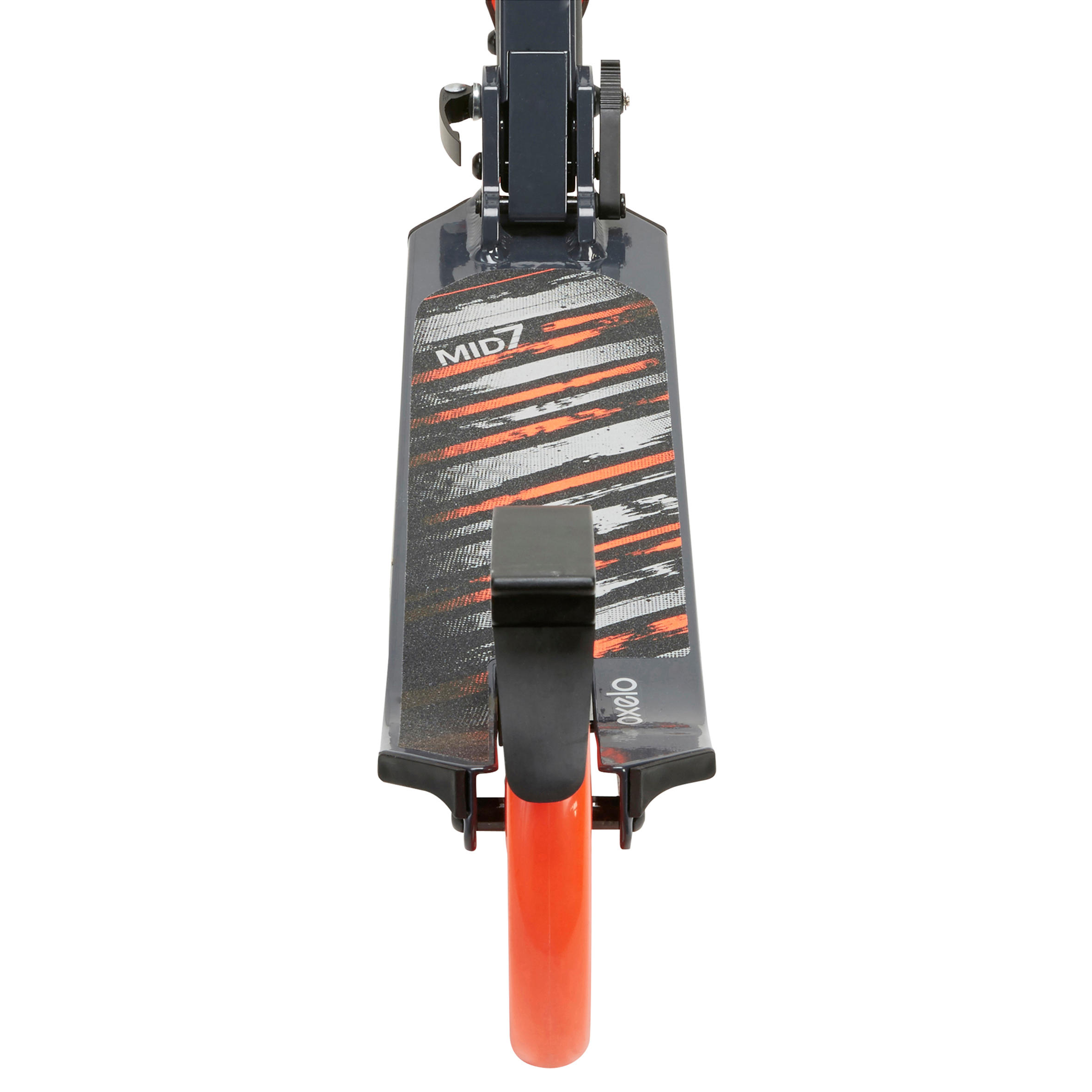 Kids' Scooter with Stand - Mid 7 Orange - OXELO
