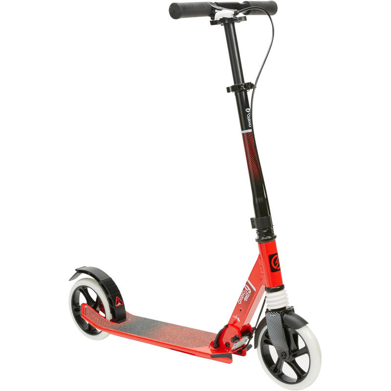 Trottinette Mid 9 Grise Oxelo Decathlon Trottinette Mid 9 Grise Oxelo Decathlon