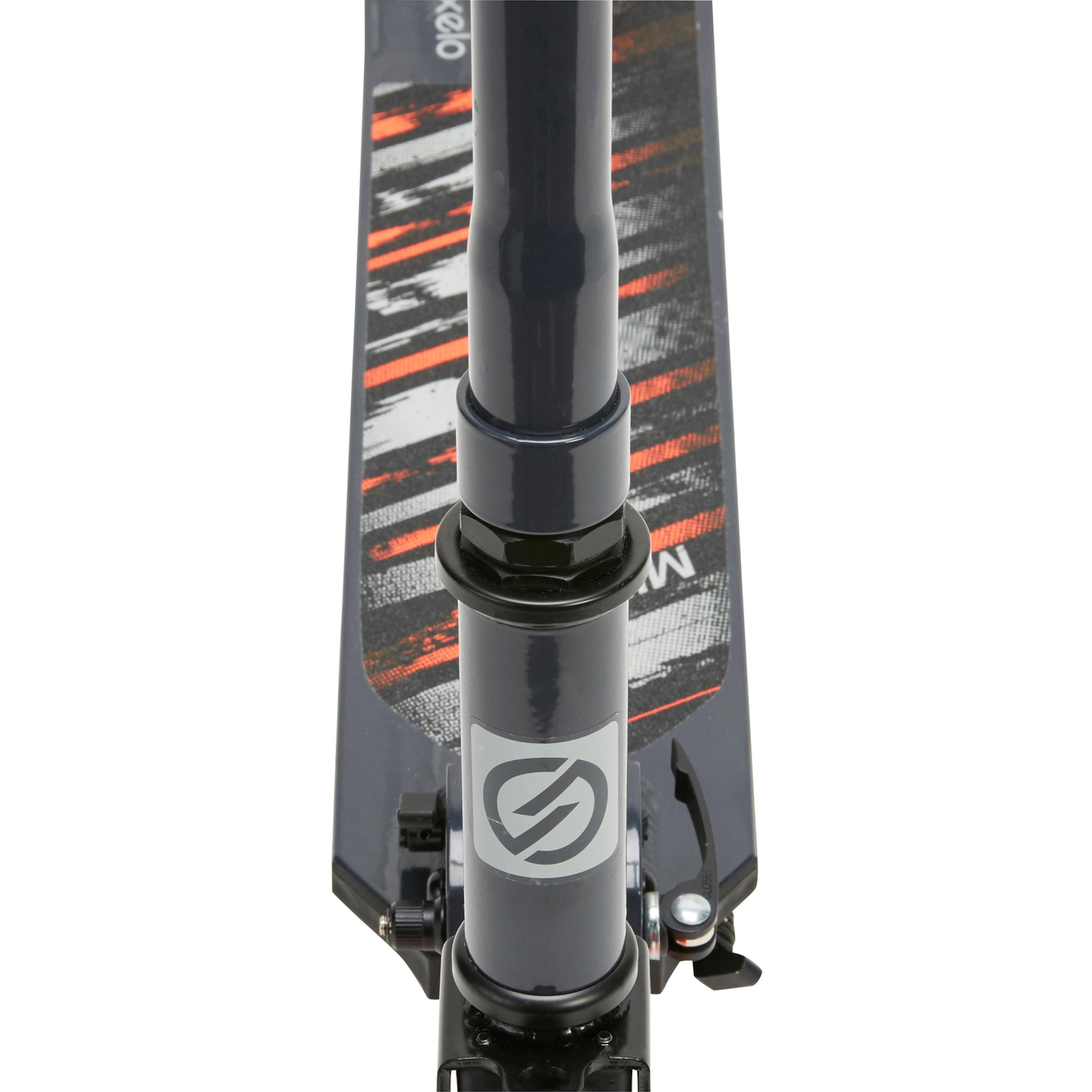 Kids' Scooter with Stand - Mid 7 Orange - OXELO