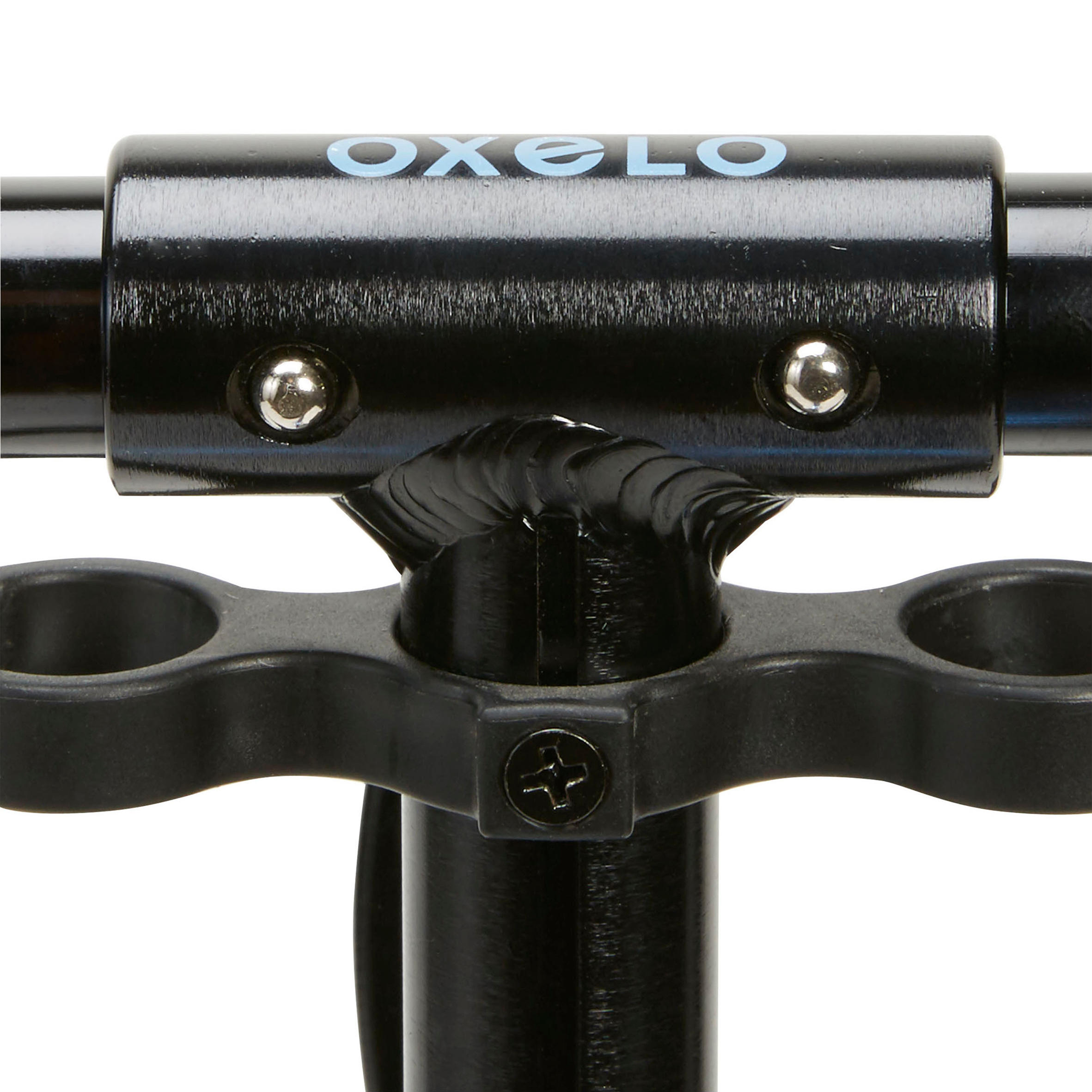 Scooter Tretroller Kinder Federung Lenkerbremse - Mid 5 blau 26/36