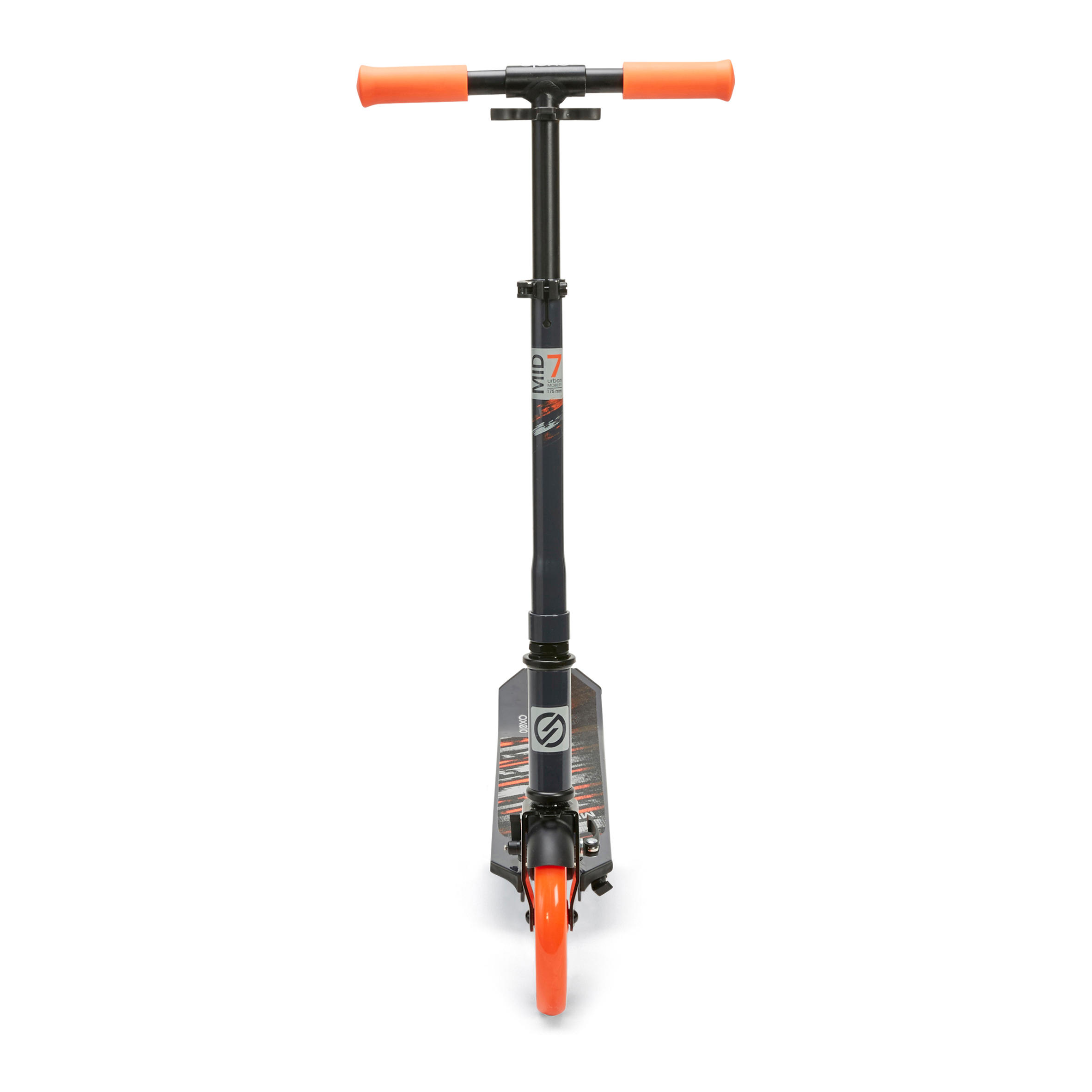 Kids' Scooter with Stand - Mid 7 Orange - OXELO