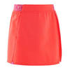 Children’s Hiking Skort MH100 – Grey and Coral 7 TO 15 YEARS