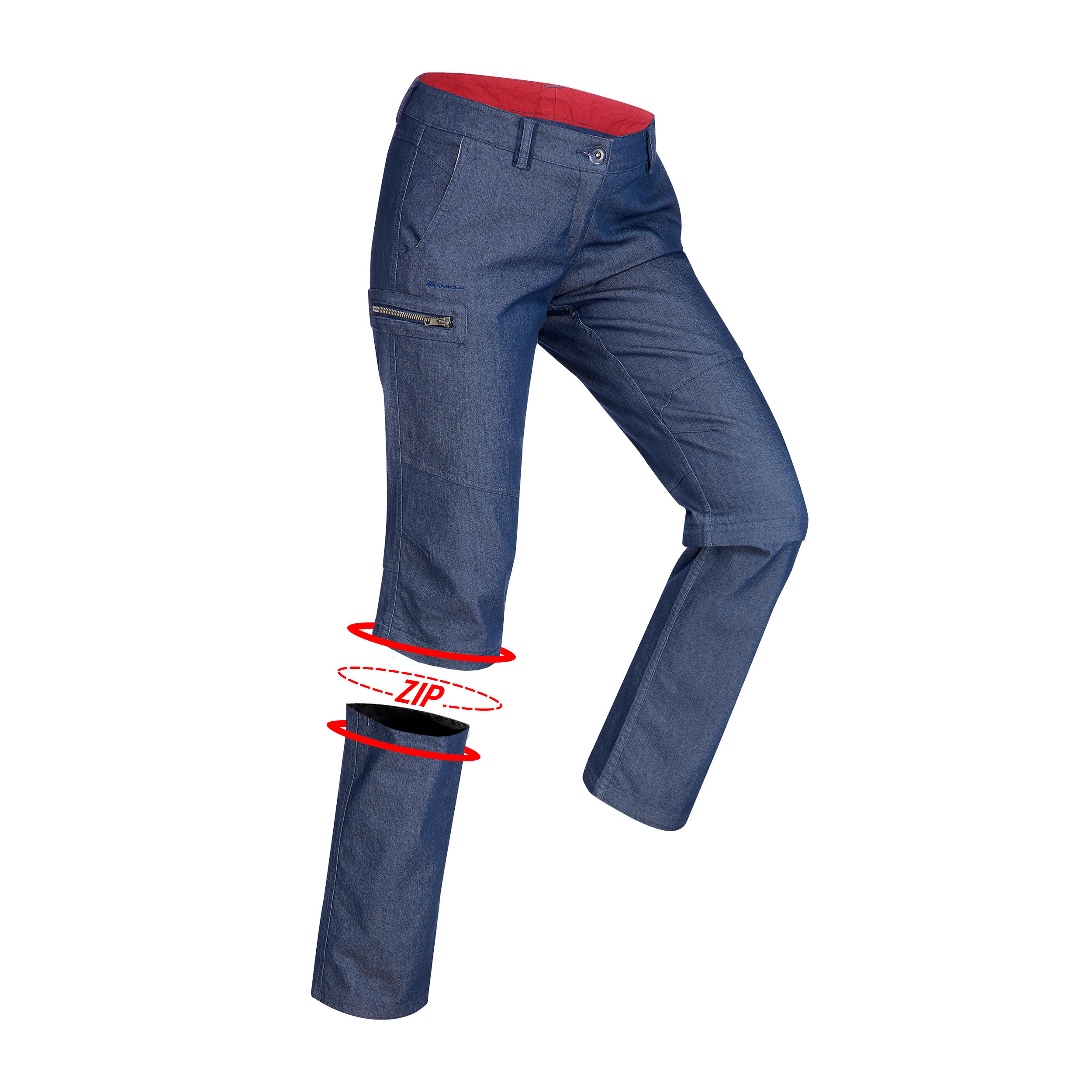 Comprar Pantalón Desmontable de Montaña y Trekking Quechua Travel100