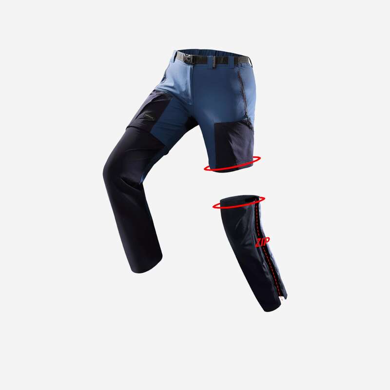 WOMEN APPAREL OUTFIT MOUNTAIN TREK Trekking - TROUSERS MODUL TREK500 F WHG FORCLAZ - Trekking