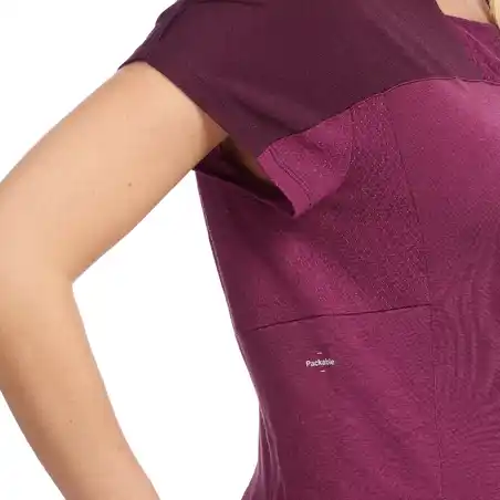 Women's Merino T-Shirt - Purple