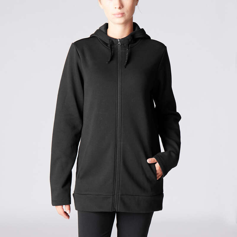 WOMAN YOGA APPAREL - Gentle Yoga Relaxation Jacket DOMYOS