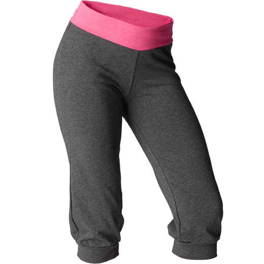 
      CORSAIRE YOGA DOUX FEMME COTON ISSU DE L'AGRICULTURE BIOLOGIQUE GRIS / ROSE
  