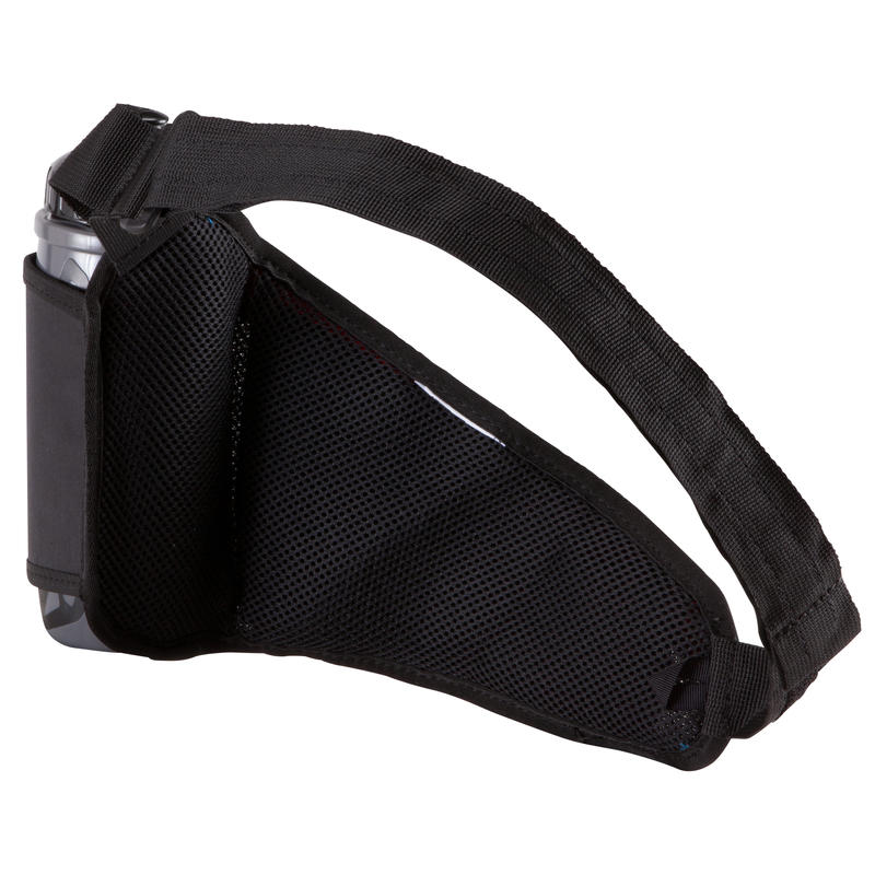 Waterbottle running belt 500 ML black red Decathlon