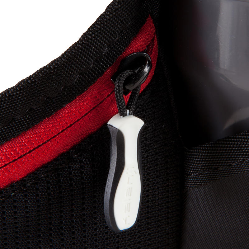 Waterbottle running belt 500 ML black red Decathlon