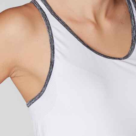 Women's Seamless Dynamic Yoga Tank Top - White