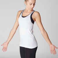 Women's Seamless Dynamic Yoga Tank Top - White