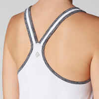 Women's Seamless Dynamic Yoga Tank Top - White