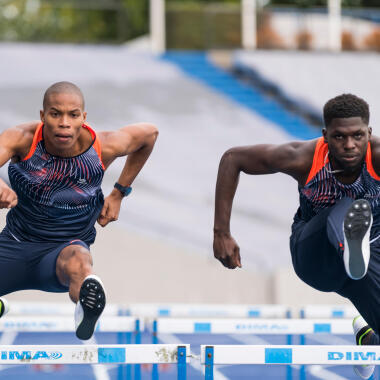 Homme Pointes d'athlétisme